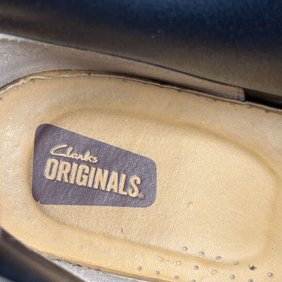 Clarks Desert Boot 12 M Men's Chukka Black Charles F. Stead Leather Upper W/Box - Picture 12 of 16